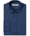 Dress Shirt, Slim-Fit Stripe Long Sleeve Shirt