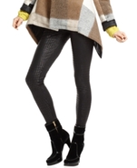 Pants, Faux-Crocodile Leggings