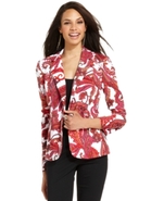 Jacket, Paisley-Print Blazer