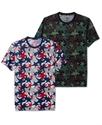 Shirt, Short Sleeve Star Camo Print T Shirt