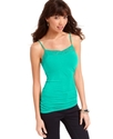Juniors Top, Sleeveless Lace Camisole