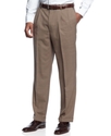 Dress Pants, Endless Comfort Houndstooth Pleated