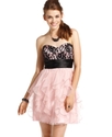 Dress, Strapless Ruffled Sweetheart