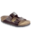 Sandals, Men's Arizona Soft Footbed Two Band Leath