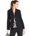 by ASL Petite Jacket, Pinstriped Blazer