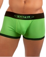 Men's Underwear, Mesh Allover Color Brazilian Trun