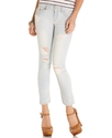 Juniors Jeans, Skinny Ankle-Length Distressed, Lig