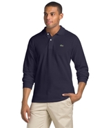 Big and Tall Shirt, Long Sleeve Polo Shirt