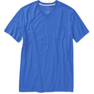 OP Men's Vneck Tee, Solid and Stripes