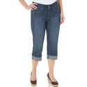 by Lee Women's Cuff Capris