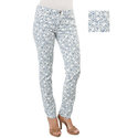 Women's Printed Skinny Jeans
