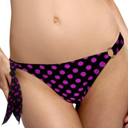 Asymmetrical Side Tie Bikini Bottom
