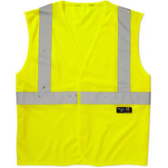 - Big Men's Mesh ANSI II High Visibility Safety Ve