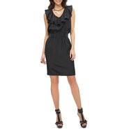 Women's Ruffled Elastic Waist Dress
