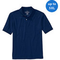 Big Men's Short-Sleeve Solid Pique Polo Shirt