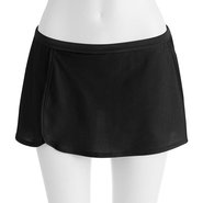 Skirted Bikini Bottom With Slit