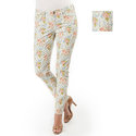 Women's Printed Skinny Jeans