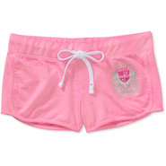 Juniors Burnout Fleece Shorts