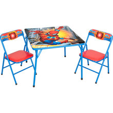 Folding Table and Chair Set, Spider-Man