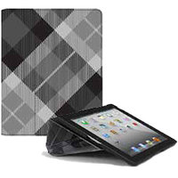 FitFolio Case for the new iPad - MegaPlaid Black
