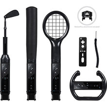 Nintendo Wii Grand Slam 6-in-1 Sports Pack, Black 