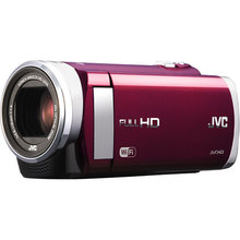 GZ-EX210 Red HD Flash Memory Digital Camcorder w/ 