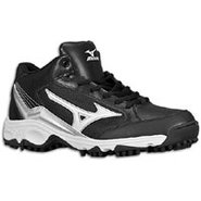 9-Spike Blast 3 Mid - Mens - Black/White