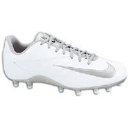 Vapor Strike Low Lacrosse - Mens - White/Metallic 