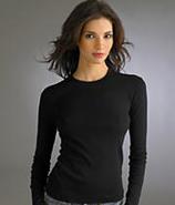 Essential Long Sleeve Crew Neck T-Shirt