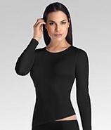 Cotton Seamless Long Sleeve T-Shirt