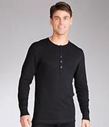 Essential Long Sleeve Henley T-shirt