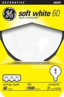 60 Watt G25/ Medium Base Globe Light Bulb (90895)