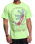 5Ive Jungle Men Knife Tee Green X-Large