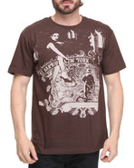 Men El Barrio Tee Brown Large
