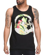 Drj Underground Men Aloha Tank Black X-Large
