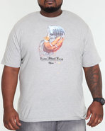 Akoo Men Mic Check Tee Grey X-Large