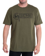 Men Question Tee Green Medium