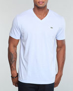 Men S/S Pima Jersey V-Neck Tee Blue Xx-Large