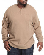 Lrg Men So Sensi L/S Thermal (B&T) Brown 4X-Large