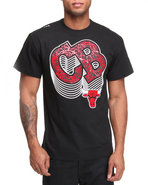 Nba, Mlb, Nfl Gear Men Chicago Bulls Initials Tee 