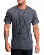 Men Yolo Tee Charcoal Large