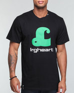 Lrg Men L R G Heart S/S Tee Black Small
