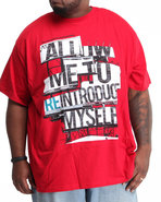 Men Reintroduce S/S Tee (B&T) Red 3X-Large