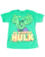 Boys Incredible Hulk Tee (8-20) Green X-Large