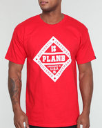 Men Bases Tee Red Medium