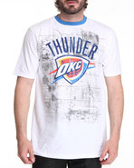 Nba, Mlb, Nfl Gear Men Oklahoma City Thunder Bluep