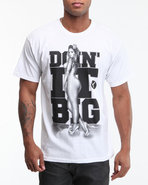 Men Doin It Big Tee White Xx-Large