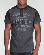 Men Import Henley Charcoal X-Large