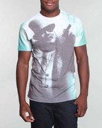 Men Smoke Em Batman Tee Green X-Large