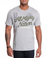 Men Lean To Tee Grey Xx-Large